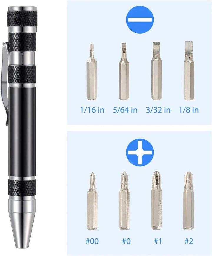 BowLift | PocketFix – The 8-in-1 screwdriver for every situation!