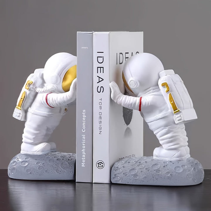SpaceHold - Astronaut Bookends for a Space Theme Bowlift