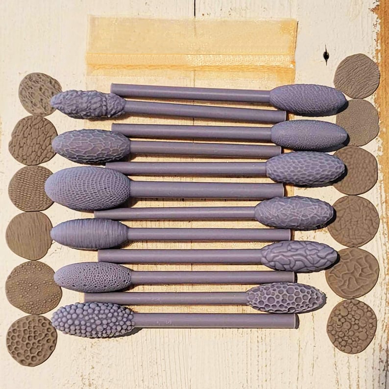 BowLift | Texture Tool Sets for Clay Art- One Set 9 Pcs
