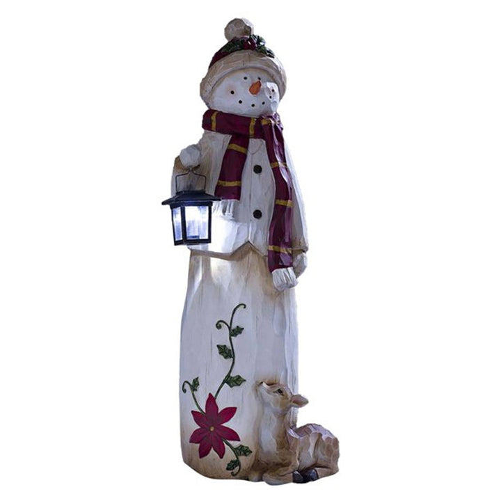 BowLift | Forest Snowman with Solar Lantern