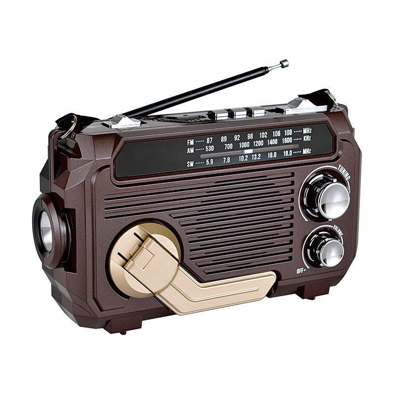 Solar-powered radio for camping | Bowlift
