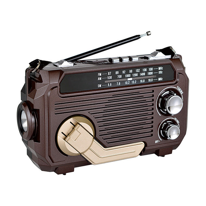 Solar-powered radio for camping | Bowlift