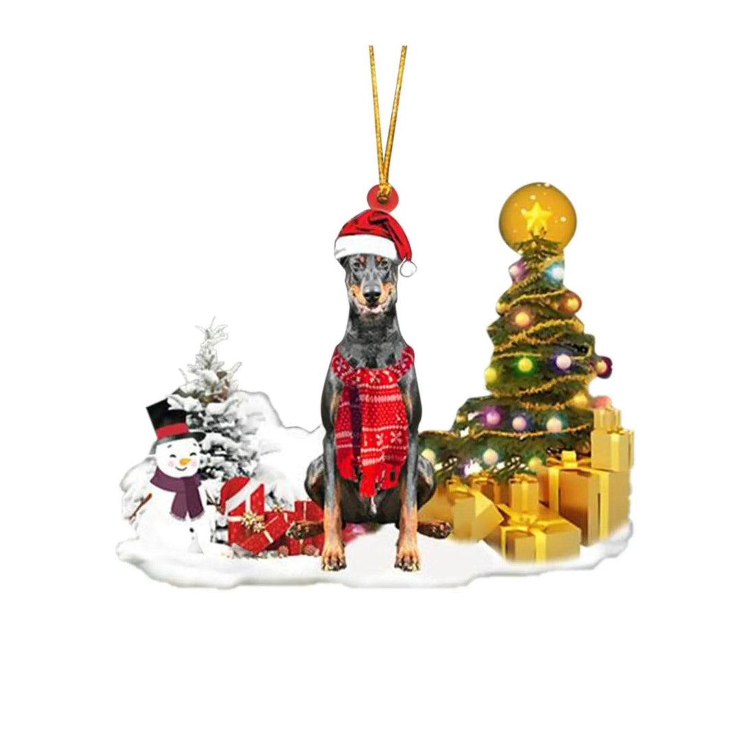 BowLift | Christmas Family Puppies Decorate Trees With Lights
