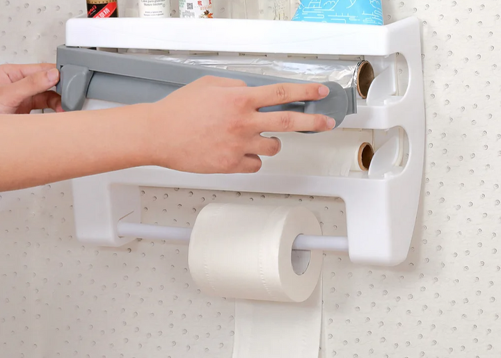 MultiFix 4-in-1 Kitchen Roll Holder Bowlift