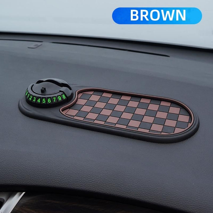 BowLift | Woyuosn Multifunction Car Mat with Phone Holder Hidden Number Plate