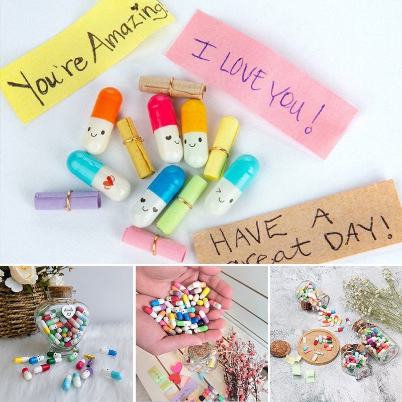 BowLift | Capsule Letters Message In the Bottle (Mixed Color 🎁)