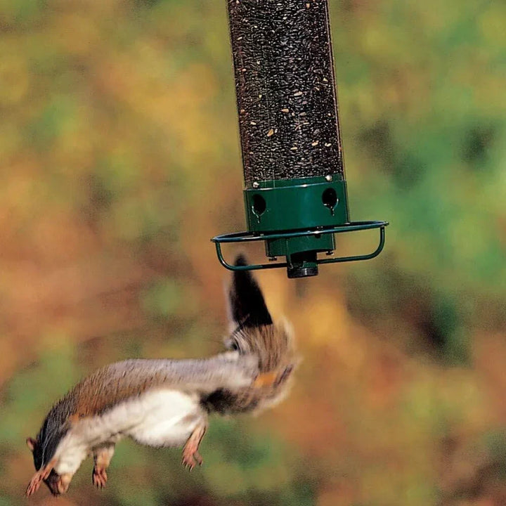BowLift | Squirrel-Proof Bird Feeder | Spinning Tube Feeder with 4 Ports & 5 lb Seed Capacity