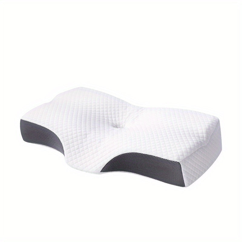 1pc Cooling Memory Foam Shoulder Support Pillow for Side, Back, and Stomach Sleepers - Orthopedic Neck Pain Relief Pillow with Adjustable Cervical Support | Bowlift
