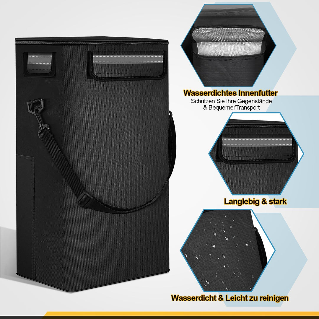 Shopping trolley shopping roller foldable 40L | Bowlift