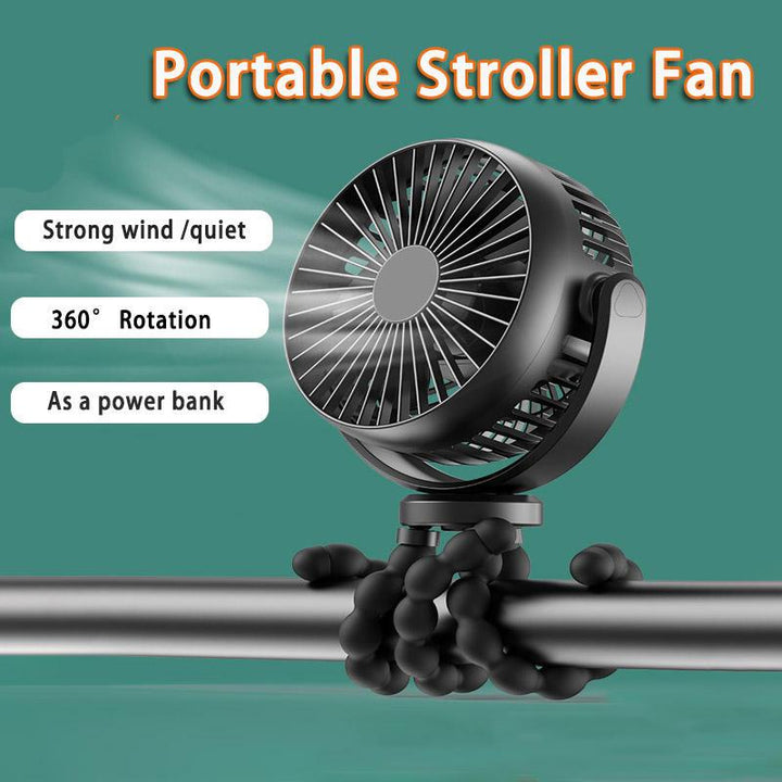 Mini Portable Stroller Fan | Bowlift
