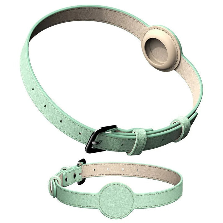 Edouard Collar – Luxe Dog Collar with Airtag Bowlift