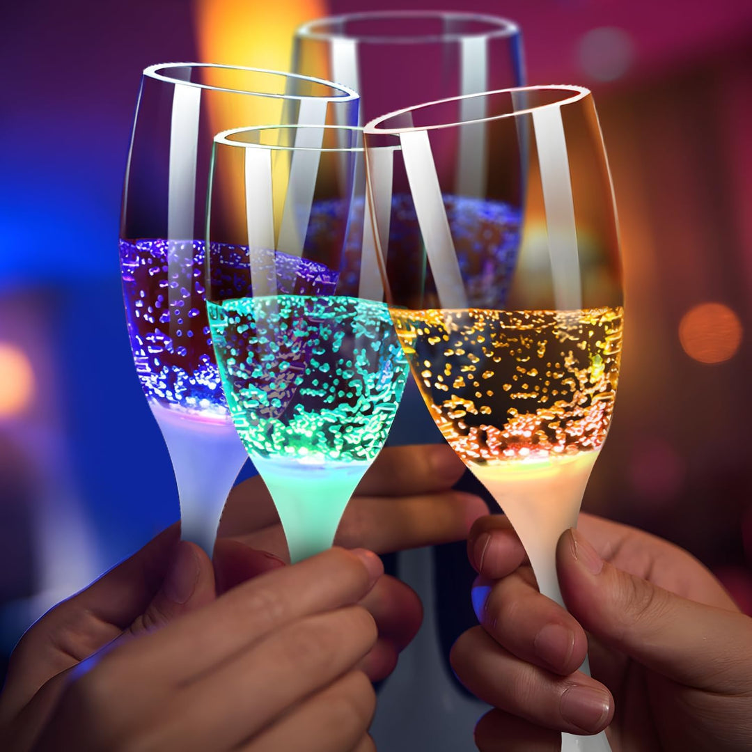 BowLift | Bright Champagne Glass