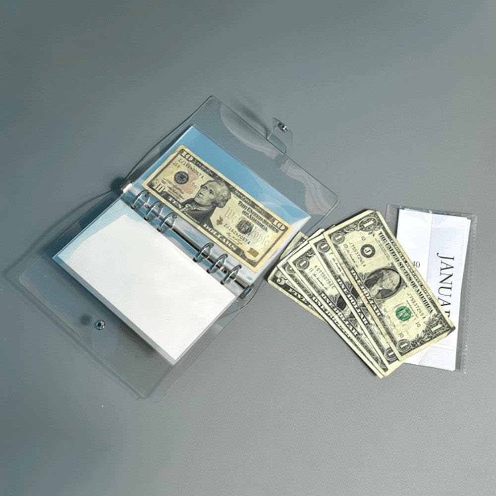 12-Month Envelopes Money-Saving Challenge Binder | Bowlift