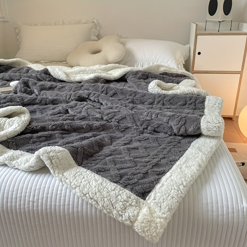 BowLift | Stylish Reversible Fleece Blanket for Ultimate Comfort and Warmth