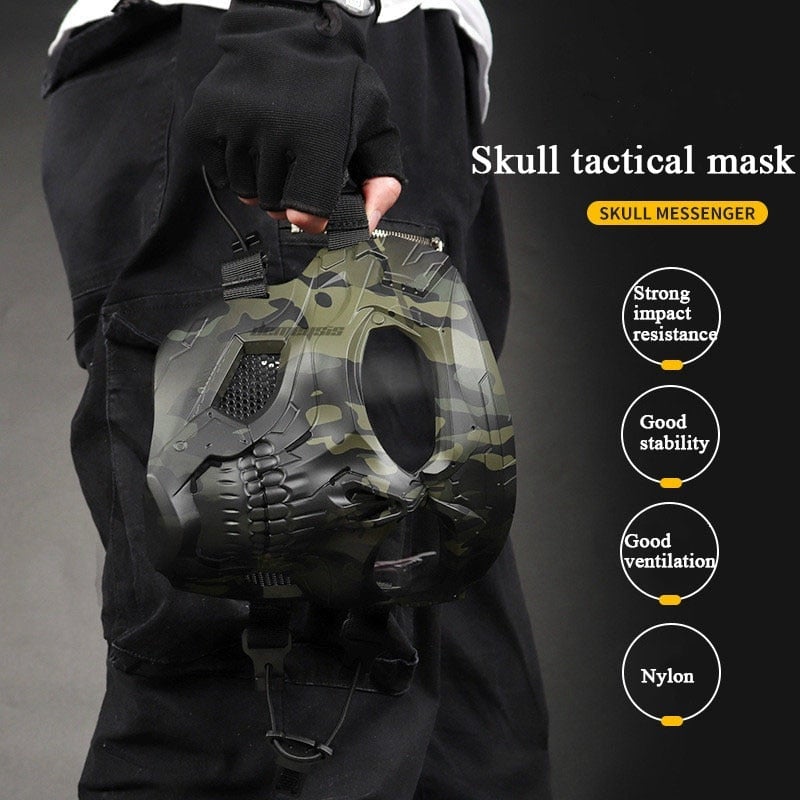 BowLift | Skull Face Mask – Breathable PRedective Gear for Airsoft and Paintball