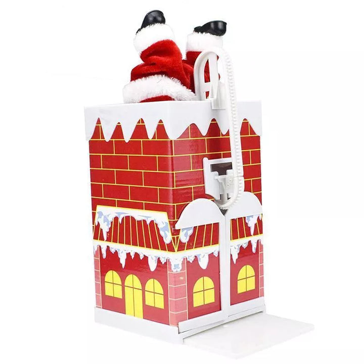 BowLift | Electric Climbing chimney Santa Claus