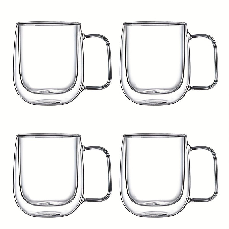 ThermoSip Double-Walled Glass Mug – Borosilicate Glass, Heat-Resistant & Elegant | Bowlift