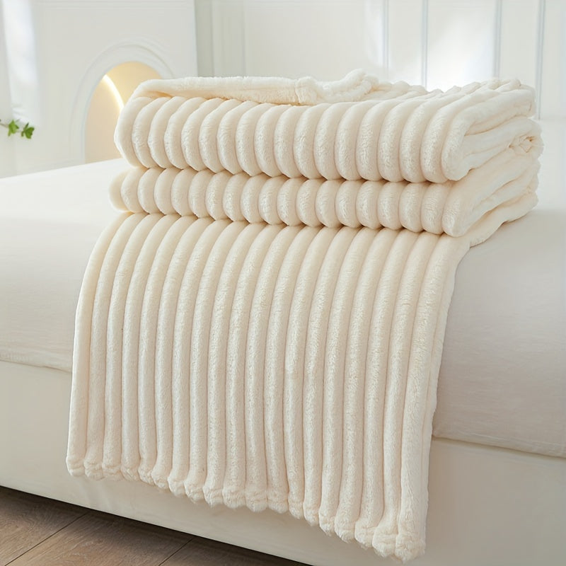 BowLift | Soft Plush Blanket with Rib Pattern