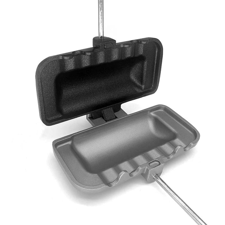 BowLift | Double-sided sandwich pan – Non-stick aluminum breakfast roaster