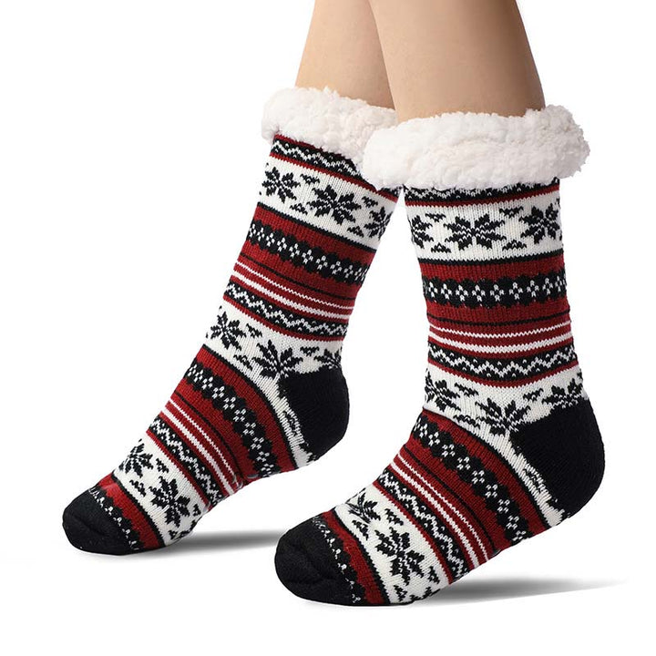 BowLift | Snowflake Ultra-thick  Slipper Home Socks