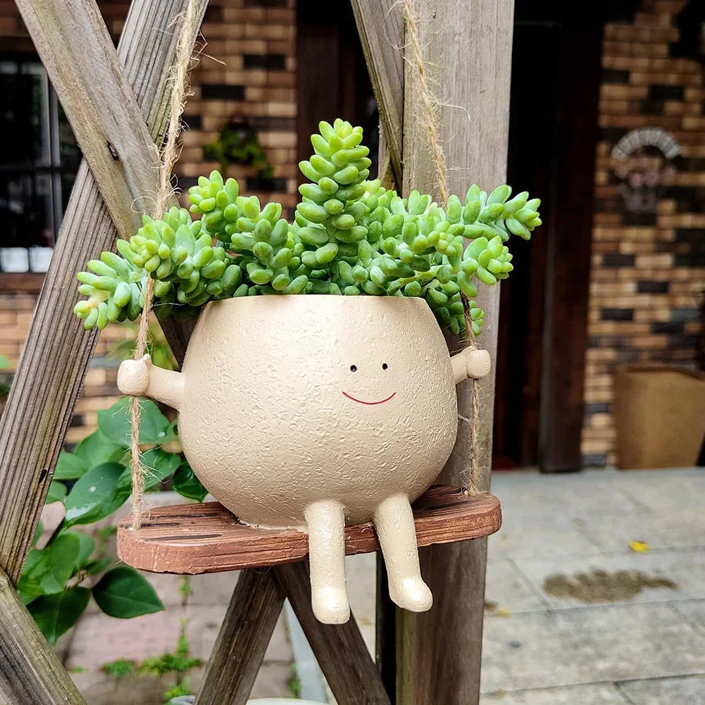 Happy Buddy Hanging Plant Pot | Bowlift