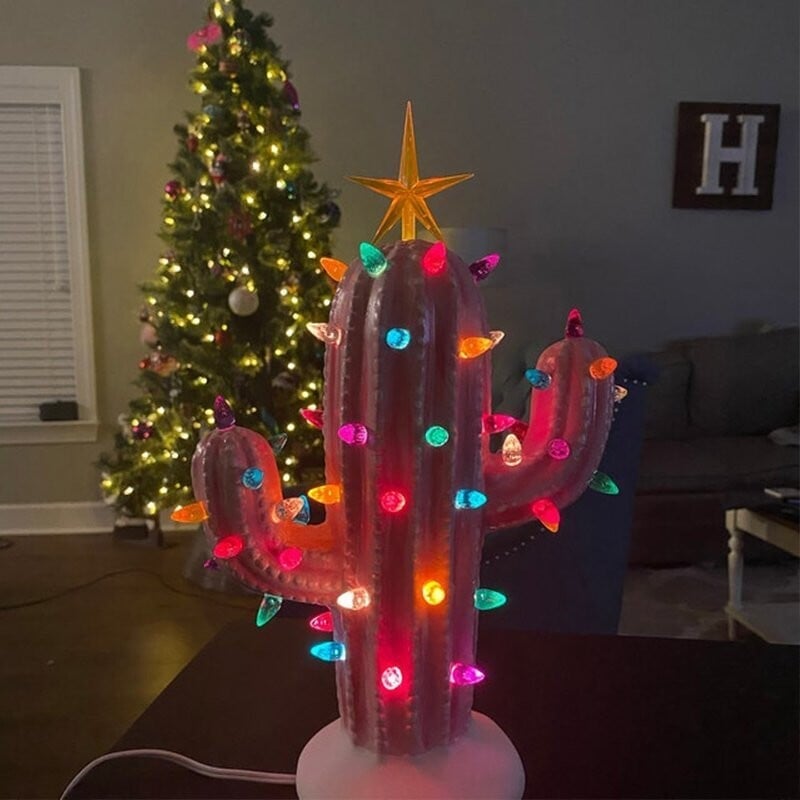 BowLift | Vintage Christmas Luminous Cactus