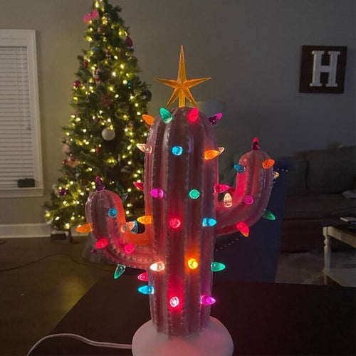 BowLift | Vintage Christmas Luminous Cactus