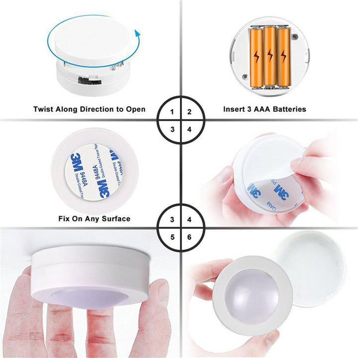 BowLift | Led Touch Wireless Night light