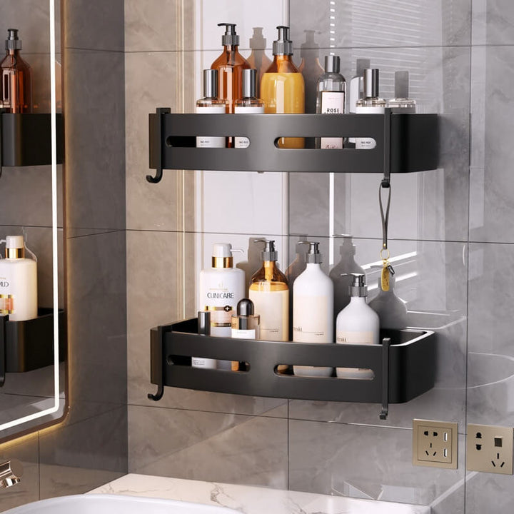 BowLift | Stylish SilverCaddy - Perfect Bathroom Organizer for All your Essentials