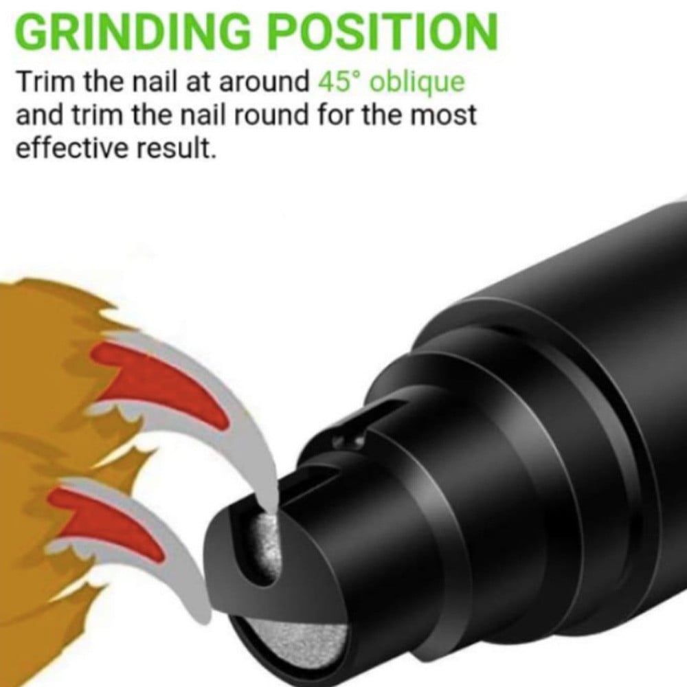 BowLift | Rechargeable Pet Nail Grinder Soundless Good for Pet's Health