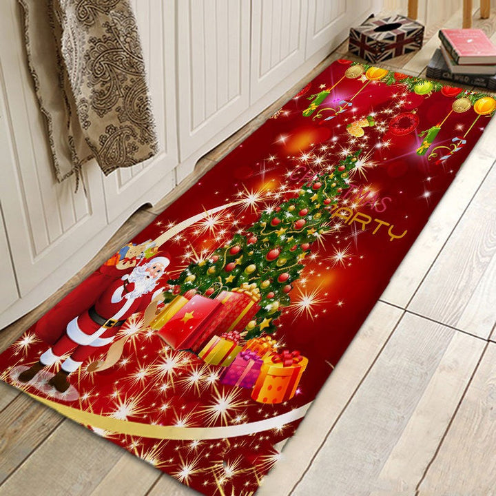 BowLift | Santa Claus Flannel Absorbent Floor Mat