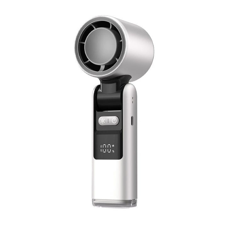 Folding Mini Handheld High-Speed USB Rechargeable Turbo Fan | Bowlift