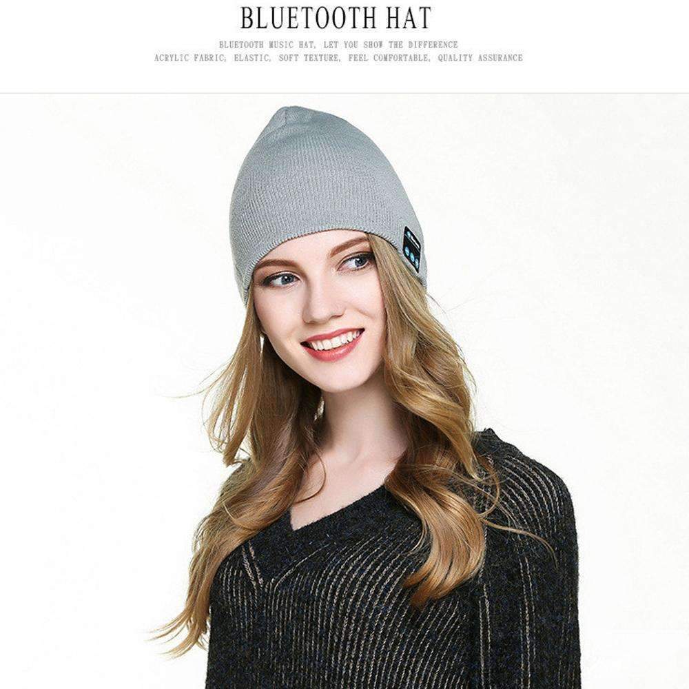 BowLift | Wireless Bluetooth Smart Hat Cap Earphone Speaker and Volume Control Mic Warm Winter