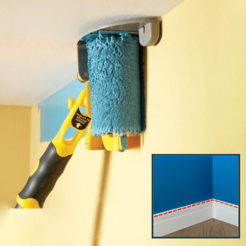 BowLift | EASYRAND Paint Roller – Precision Edge Painting Tool with Patented No-Mess Sealing System