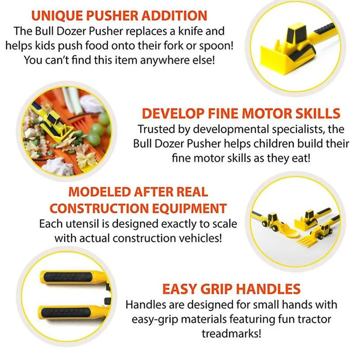 BowLift | Balanced Bite Kids’ Construction Meal Set – Healthy Eating Made Fun