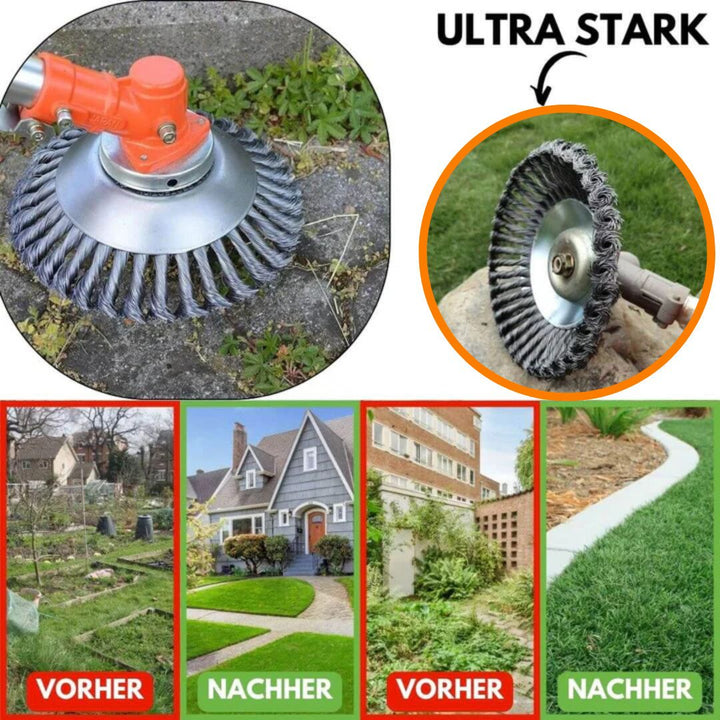 SteelForce Brush Trimmer Head for Effortless Weeding | Bowlift
