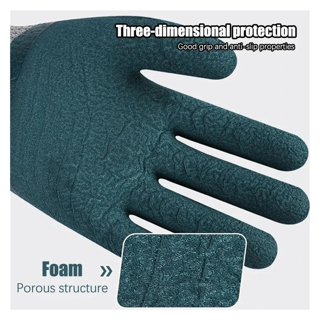 Latex Coated Nylon Gloves Bowlift