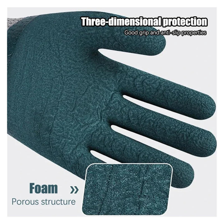 Latex Coated Nylon Gloves Bowlift
