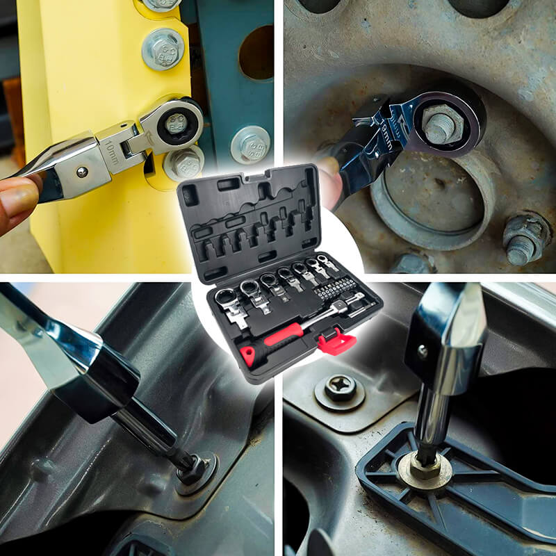 BowLift | 20-piece ratchet wrench with box