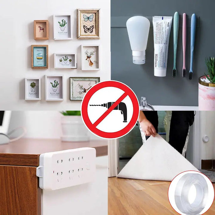 Nano double-sided adhesive tape for home & office | Bowlift