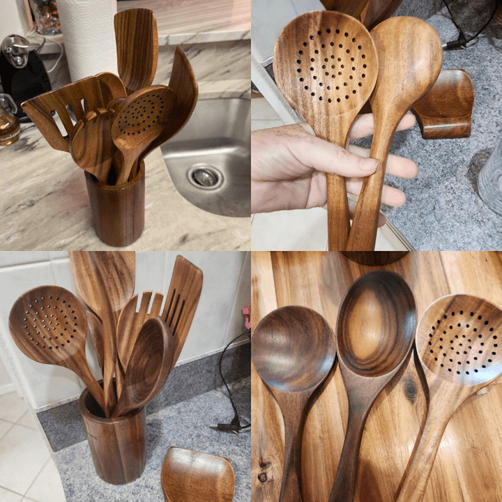 BowLift | PURETEAK – Sustainable Wooden Cooking Utensils for Non-Stick Cookware