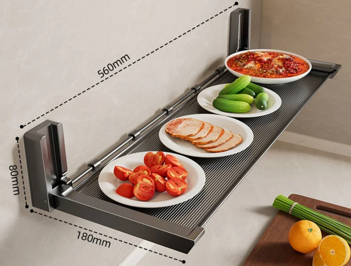 FlexiRack – Collapsible Spice Rack with Hooks Bowlift