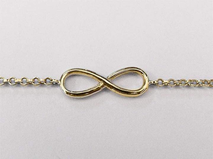 BowLift | Infinity Vermeil Yellow Gold Chain Bracelet