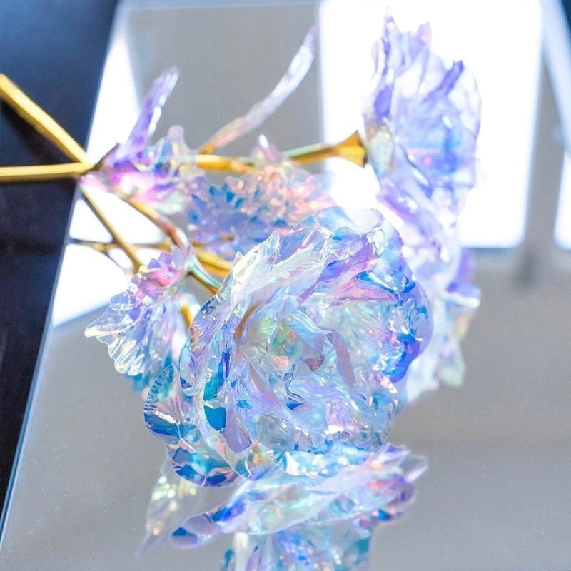 BowLift | For the Gift to Your Loved Ones - Colorful Glass Rose