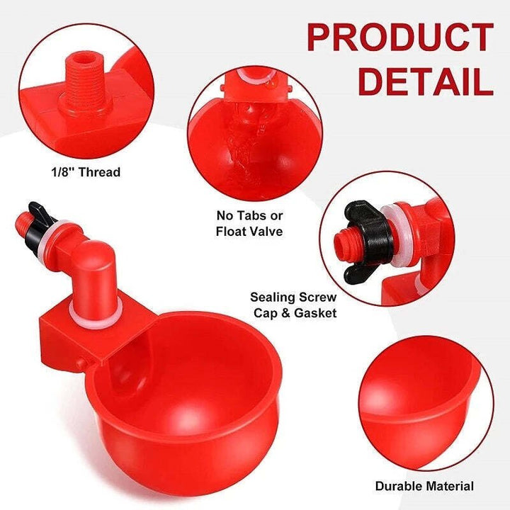 BowLift | Automatic Chicken Water Cup Bird Coop