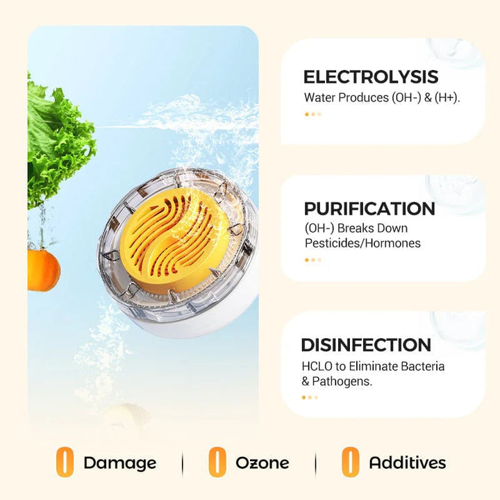 BowLift | Wireless Waterproof Portable Food Cleaner & Purifier