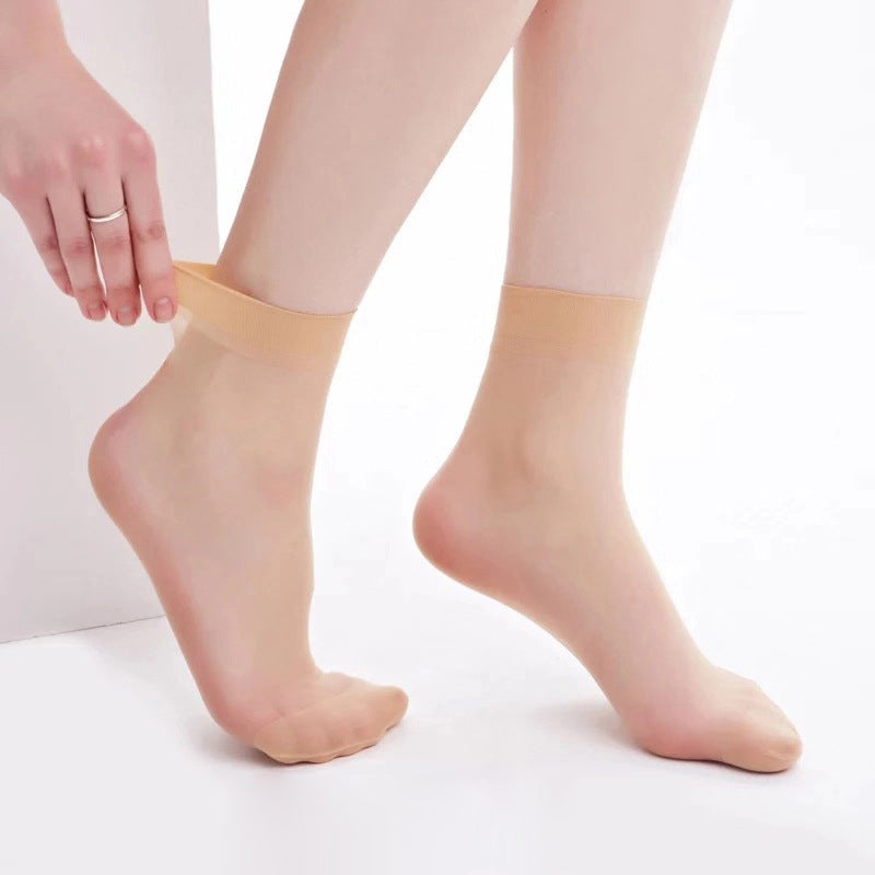BowLift | Ankle High Clear Women's Socks (10 Pairs)