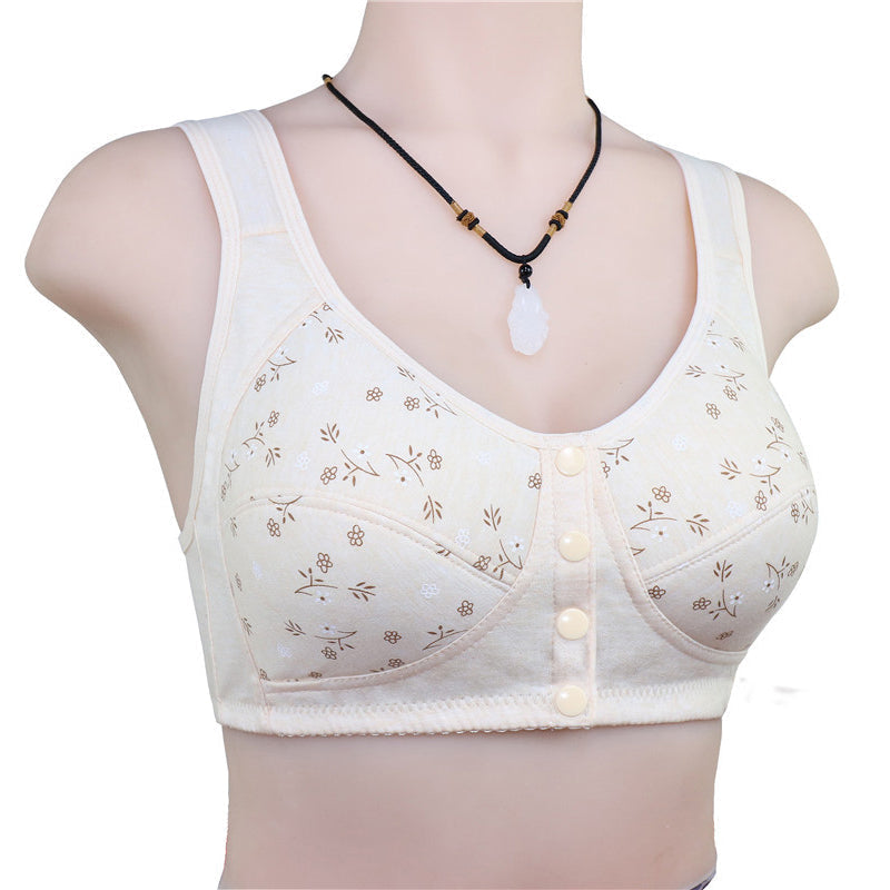 BowLift | Comfortable bra with button placket in front