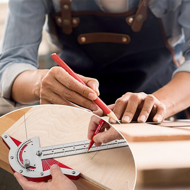 BowLift | Measuring Tool Precision Steel Ruler for Woodwork