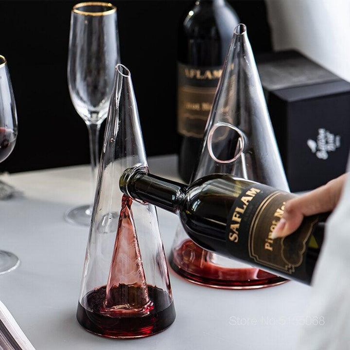 BowLift | Edifice Decanter - Handcrafted Glass Wine Decanter